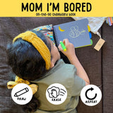 Berrybee Chalk it Doodles- Children's Activity Chalkboard Book-Portable