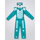 Minecraft Gamer costume,Kids Halloween Costume Fancy Dress Up