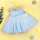 Blue Blossom Party Frock