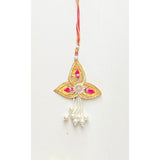 Tara Gota Patti Rakhi and Lumba Set