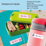 Waterproof Name Labels - Butterfly Bliss