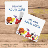 Gift Tags Square - Game on