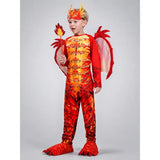 Red Dragon,Kids Halloween Costume Fancy Dress Up