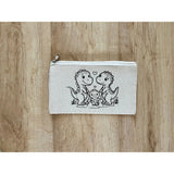 DIY Colouring Dinosaur Family Pouch