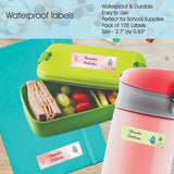 Waterproof Name Labels - Magic Wings