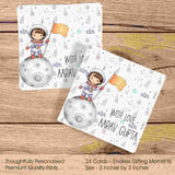 Gift Tags Square - Cute Astranout
