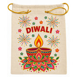 DIY Colouring Diwali Potli Bag