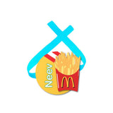 Double layered Rakhi - French fries