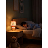Pink ceramic Ice Cream Table side Bed Table Lamp, Kids Room Decor