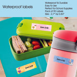 Waterproof Name Labels - Llama Love