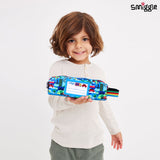 Smiggle Round About Teeny Tiny Pencil Case Medium Blue