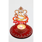 Make your own Wooden Lord Ganesha Tea Light Holder