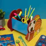 Rectangle Pen Stand - Ball