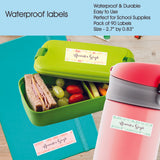 Waterproof Name Labels - Pretty Petals