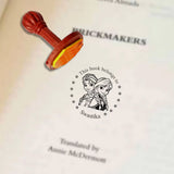 Book Stamp - Snowflakes Dreams