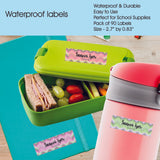 Waterproof Name Labels - Zig Zag vibes