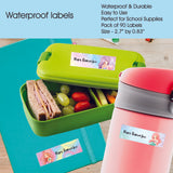 Waterproof Name Labels - Magical Mermaids