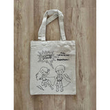 DIY Colouring Today I will be my own superhero Tote Bag