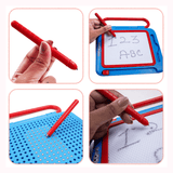 Scoo Fun (Blue) 2-in-1 Board Magical Slate and Magnetic Board Writing & Magnetic Play