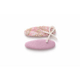 Pink Emb Hairclips