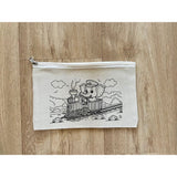 DIY Colouring Little Elephant Pouch