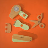 Comb & Shine - Wooden Kids Hair Salon Playset
