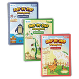 Step by Step Drawing books (Set of 3)
