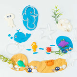 Ocean Clay Dough Kit - Water Animals with Playdough