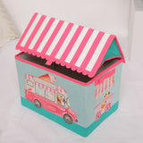 Ice cream truck rectangle basket