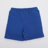 blue shorts