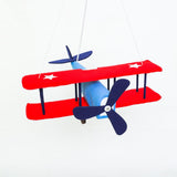 Blue vintage Aeroplane Lamp