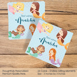 Gift Tags Square - Mystic Mermaid