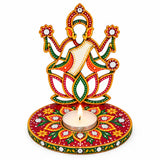 Make your own wooden Festive Goddess Lakshmi Tea Light