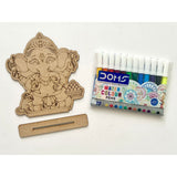 DIY Colouring Wooden Ganesha Activity Kit
