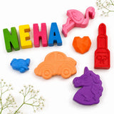 Personalised Name Crayon Gift Box - Exclusive Raksha Bandhan Gift for SIS