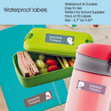 Waterproof Name Labels - Jurassic Fun