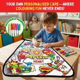 Pepplay Colour Your Superhero Cape - 25 Pieces