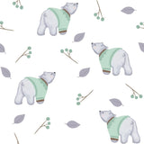Organic Burp Cloths (Set of 2)-Arctic
