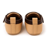 Beige & Brown Peter Pan Loafer