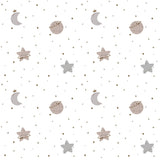 Organic Burp Cloths (Set of 2)-Starry Nights