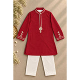 Ruby kurta set