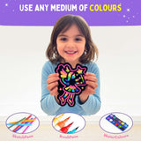 Colour in Velvet - Unicorn & Fairies
