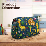 3-Zip Toiletries Organizer - Animal
