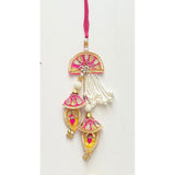 Barkat Gota Patti Rakhi and Lumba Set