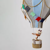 Big Blue Hot air Balloon
