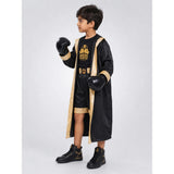 Black & Gold Boxer, Kids Halloween Costume Fancy Dress Up