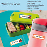 Waterproof Name Labels - Happy Spots
