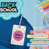 Bag Tag - Happy Doodles