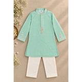 Seagreen kurta set