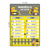 Daily Reward Chart Personalised - Builder Zone